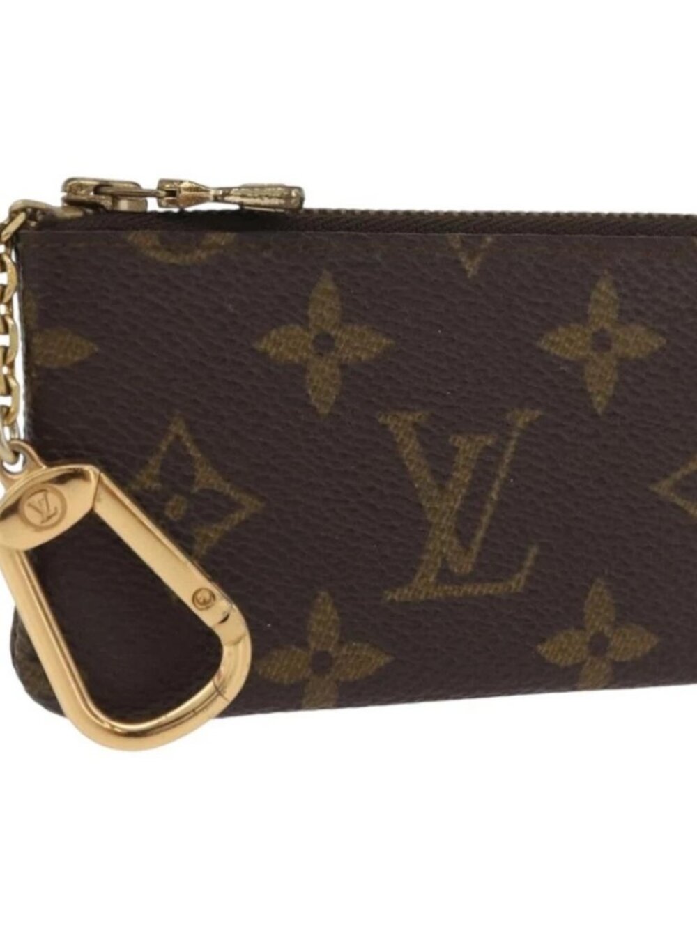 LOUIS VUITTON Monogram Pochette Cles Coin Purse